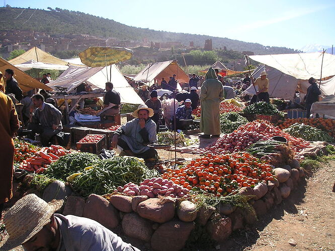 Re: Montagnes, oasis, kasbahs du Maroc  - mimidada