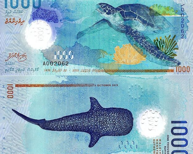 Maldives Monnaie Locale - La Rufiyaa - Phil Ô Maldives Guide Safaris