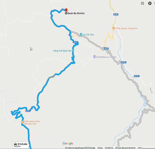 Re: Quels moyens de transport disponibles dans la province de Hà Giang ? - Al1-Salv