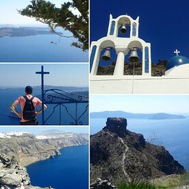 1 semaine sur l'ile aux chapelles bleues - Santorin juin 2016 - Mathou2139