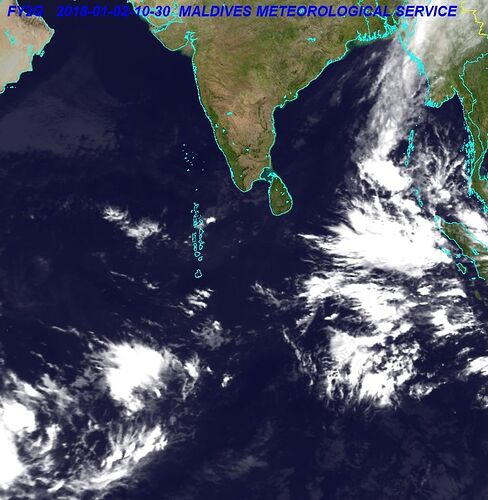 Météo  du 02  janvier - Philomaldives Guide Safaris
