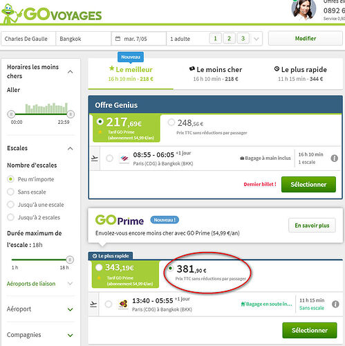 GV plus cher et plein de frais de service - H@rd