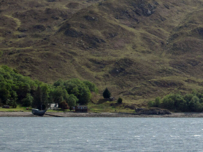 Retour à Mallaig . Traversée  Inverie Tarbet Inverie Mallaig  - calamity jane