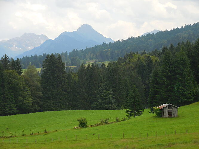 Carnet de voyage 10 jours en Bavière en juillet 2016, excursions en Autriche.  - bidulyle