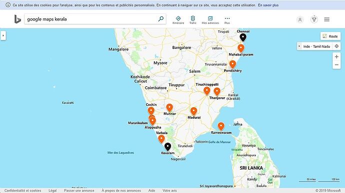 itinéraire Tamil Nadu, Kerala - La vanille itinéraire Tamil Nadu, Kerala - La vanille