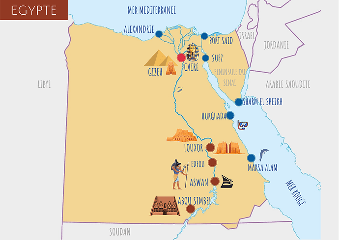 1 semaine en Egypte du Caire à Abou Simbel - jolis circuits