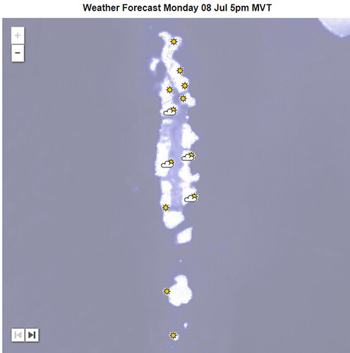 Météo du 08 Juillet 2019 - Philomaldives Guide Safaris