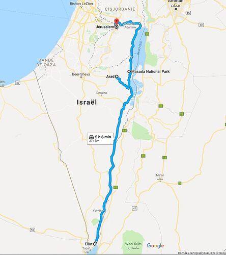 Re: Route de Eilat à Jerusalem - Mitch34