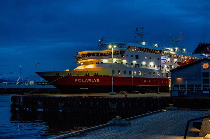 MS Polarlys à quai à Molde