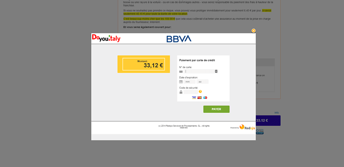 Re: Location de voitures DOYOUITALY - Maximilien-Haibi