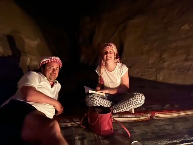 Re: A conseiller : le concept de visite guidée + bivouac dans le désert en Jordanie - Raphaelle-Lautraite