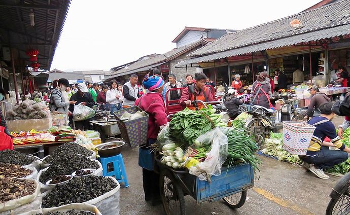 Le triangle Naxi : Lijiang. - PATOUTAILLE