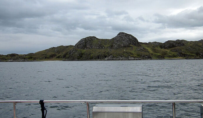 De Mallaig à Inverie . Inverie - calamity jane