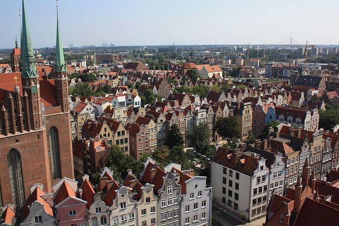 Circuit en solo sac à dos 8 jours été 2018 : Cracovie, Wroklaw, Gdansk, Malbork et Varsovie - Bobine83