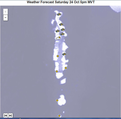 Météo du 24 Octobre 2020 - Philomaldives Ex guide Safaris