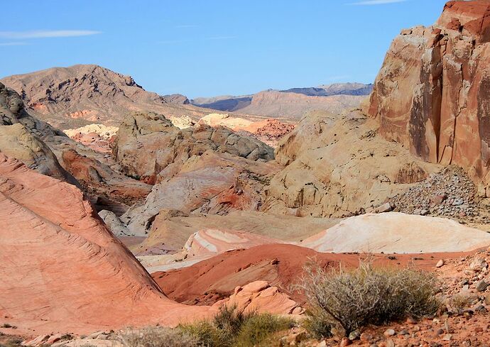 très beau petit parc Valley of Fire  - Hiacinthe