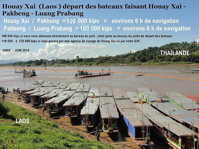 Re: Descendre en slow boat jusqu'à Luang Prabang ?  - dent92
