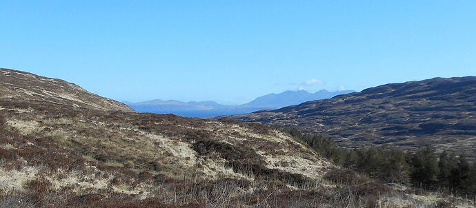 Entrée dans le glen Kilmory - calamity jane