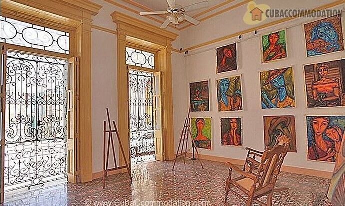 une casa - galerie d'art à Havana Vieja - viajecuba