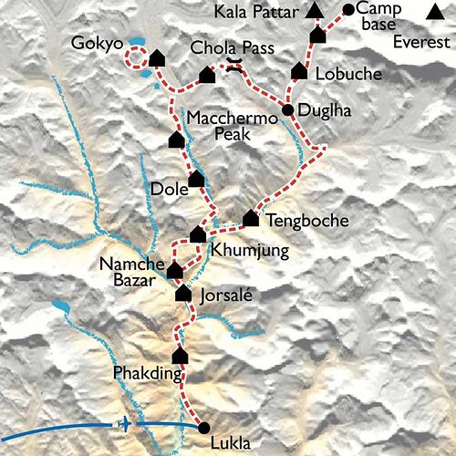 Treck Camp de base Everest Août - Maxkul