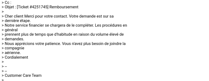 Re: Action collective en justice contre TRAVELGENIO et TRAVEL2BE - whyte164
