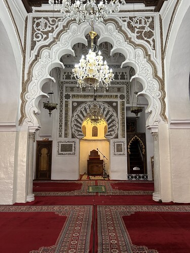 Le mirhab de la grande mosquée