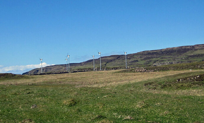 Seconde journée dans l'île de Canna . Visite de Sanday - calamity jane