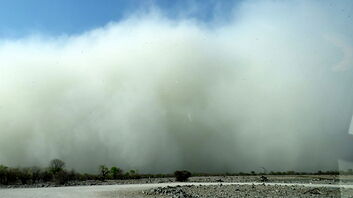 Le nuage de sable de Goas - PATOUTAILLE