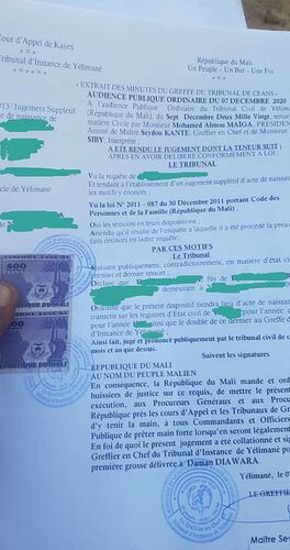 Re: Les démarches visa conjoint consulat Bamako - Missbko