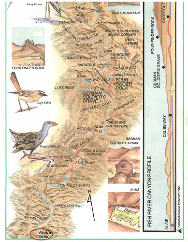 Fish River Canyon, côté Est - PATOUTAILLE