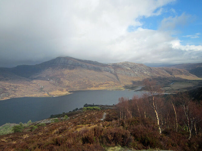 Voyage au dessus de la rive Ouest du loch Maree - calamity jane Voyage au dessus de la rive Ouest du loch Maree - calamity jane
