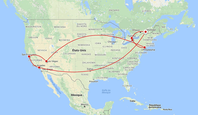 Canada/USA: 1 mois en famille entre le Québec, l'Ontario, la Californie, le Nevada et New York - Marine-Z Canada/USA: 1 mois en famille entre le Québec, l'Ontario, la Californie, le Nevada et New York - Marine-Z