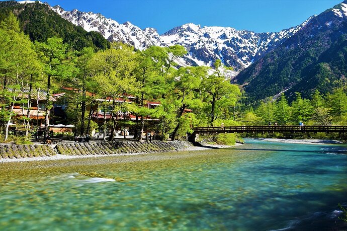 Kappa-bashi, Kamikochi