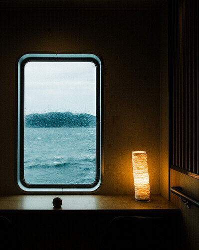 Dans le ferry Beppu - Yawatahama