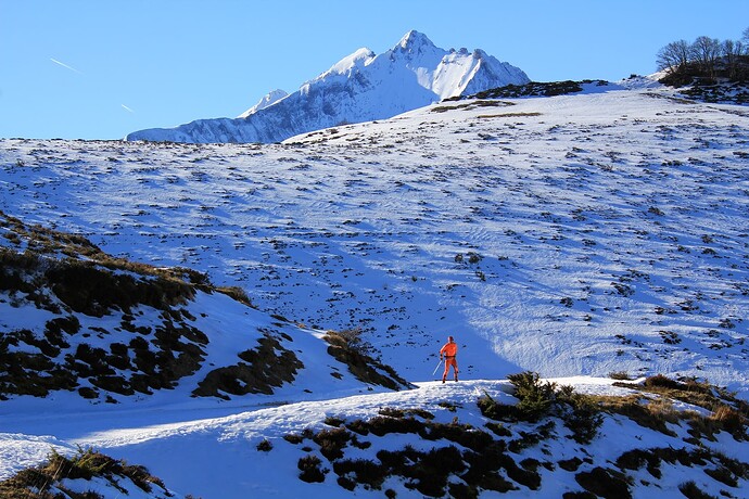 Fondeur sur les hauteurs