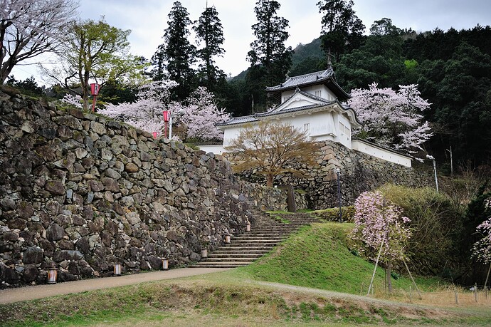 Ruines du château d'Izushi