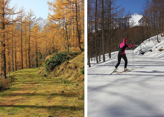 Dans les Hautes Pyrénées, teintes d'automne et blancheur hivernale - jem