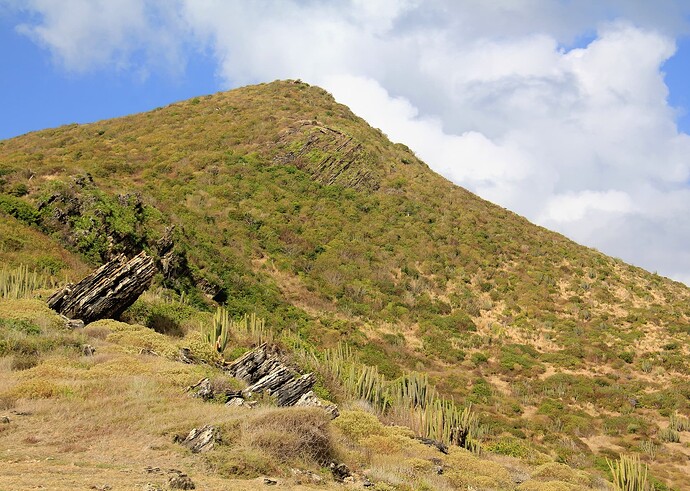 Morne contrefort du Red Rock