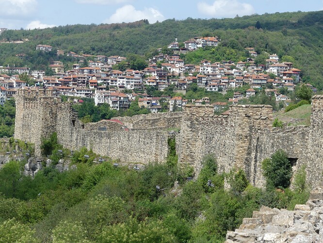 Le reste de la ville depuis la forteresse