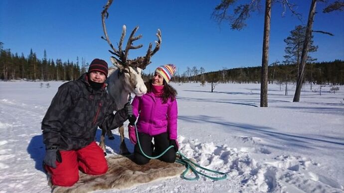 Voyage multi-activités en Laponie finlandaise chez l'habitant - Joh et Max