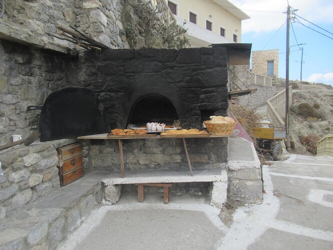 La boulangerie d'Olympos ; ne manquez pas ses Tyropites