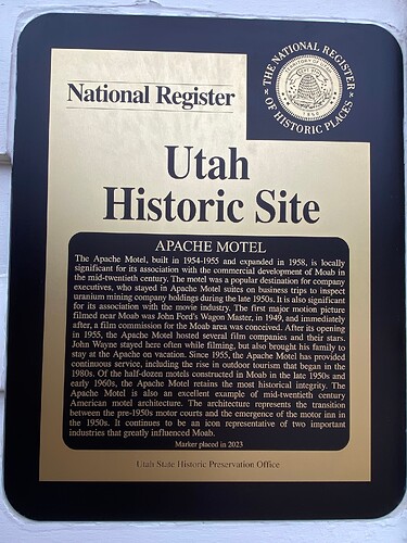 Apache motel 8