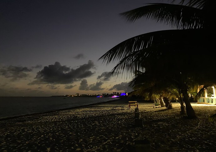 Rendez vou bay, by night