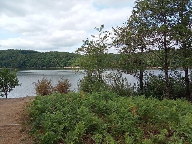 Lac du barrage de Saint Etienne Cantalès 2