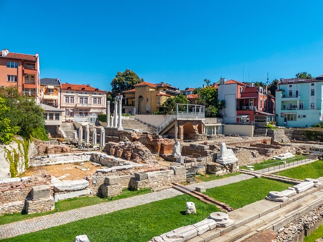 Forum romain de Plovdiv