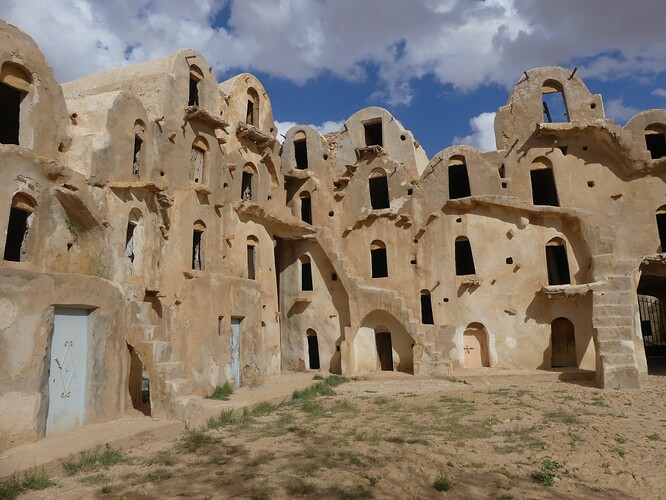 Partie récente du Ksar Ez-Zahra