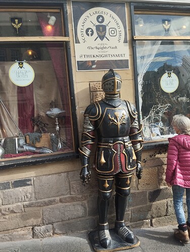 Homme en armure