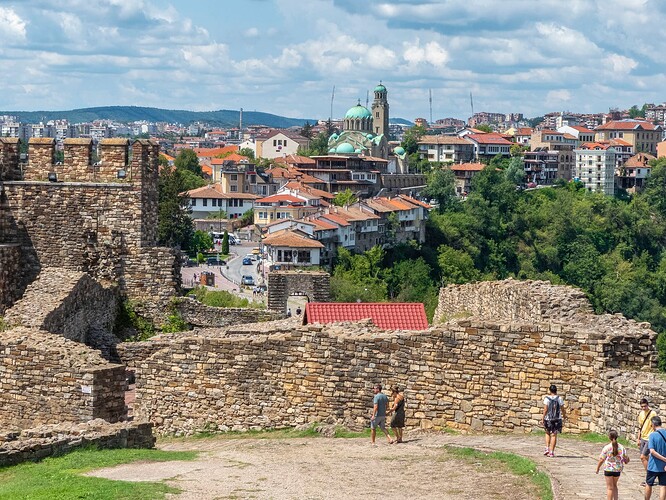 Le reste de la ville depuis la forteresse