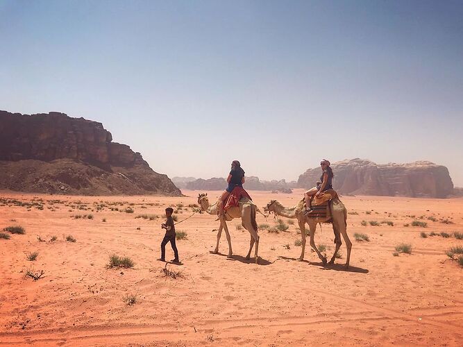 Le meilleur guide on vous le promets : Mumu à Wadi Rum ! (Arabian nights) - Mazeas-Audrey