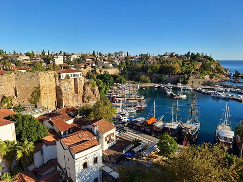 Le port d'Antalya